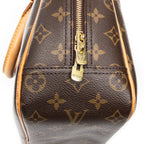 Handbag Trouville Brown Monogram Canvas