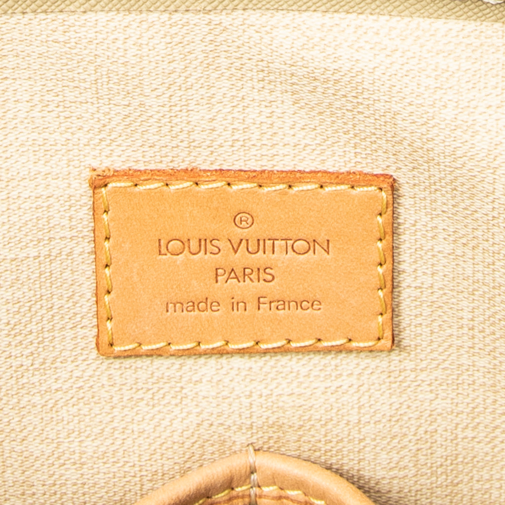Handbag Trouville Brown Monogram Canvas