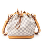Bolso de Hombro Noe PM Damier Azur Color Marfil