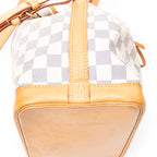 Bolso de Hombro Noe PM Damier Azur Color Marfil