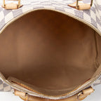 Handbag Speedy 30 Ivory Damier Azur