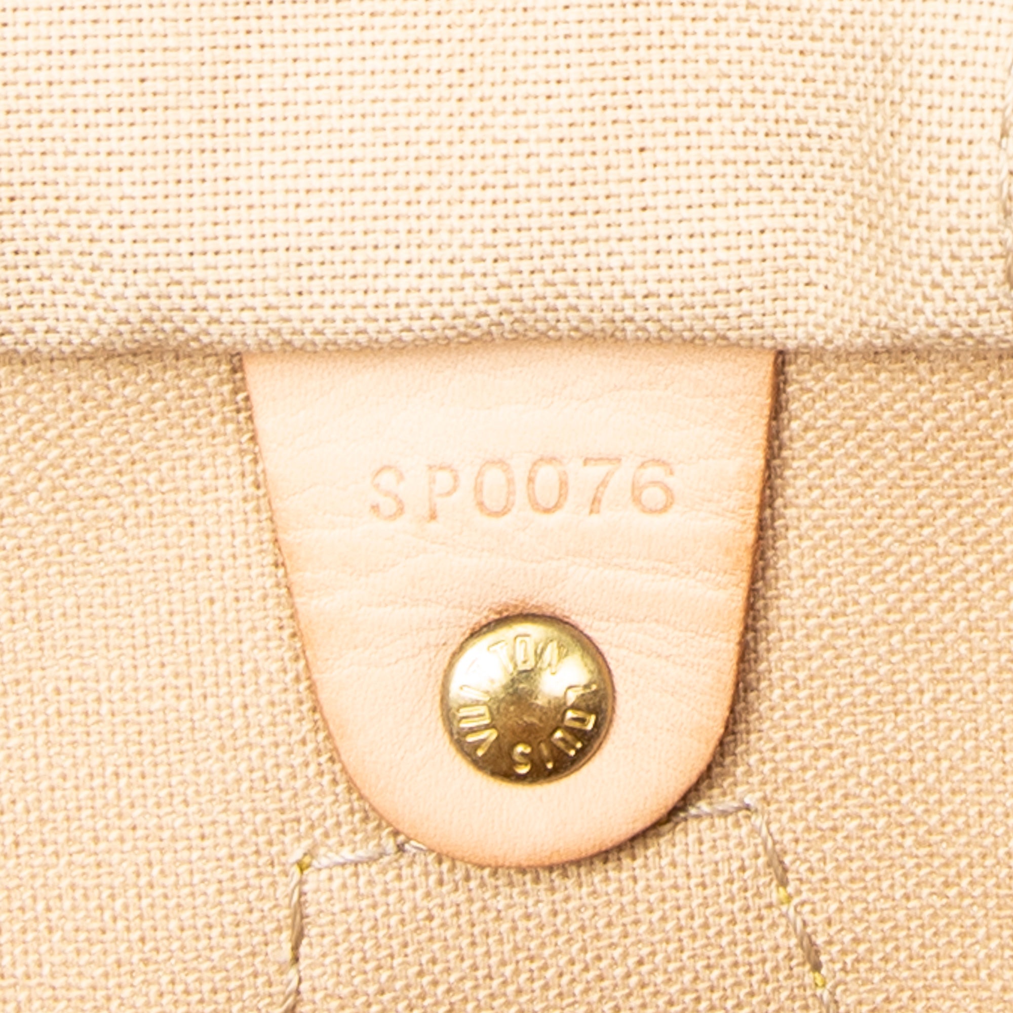 Handbag Speedy 30 Ivory Damier Azur