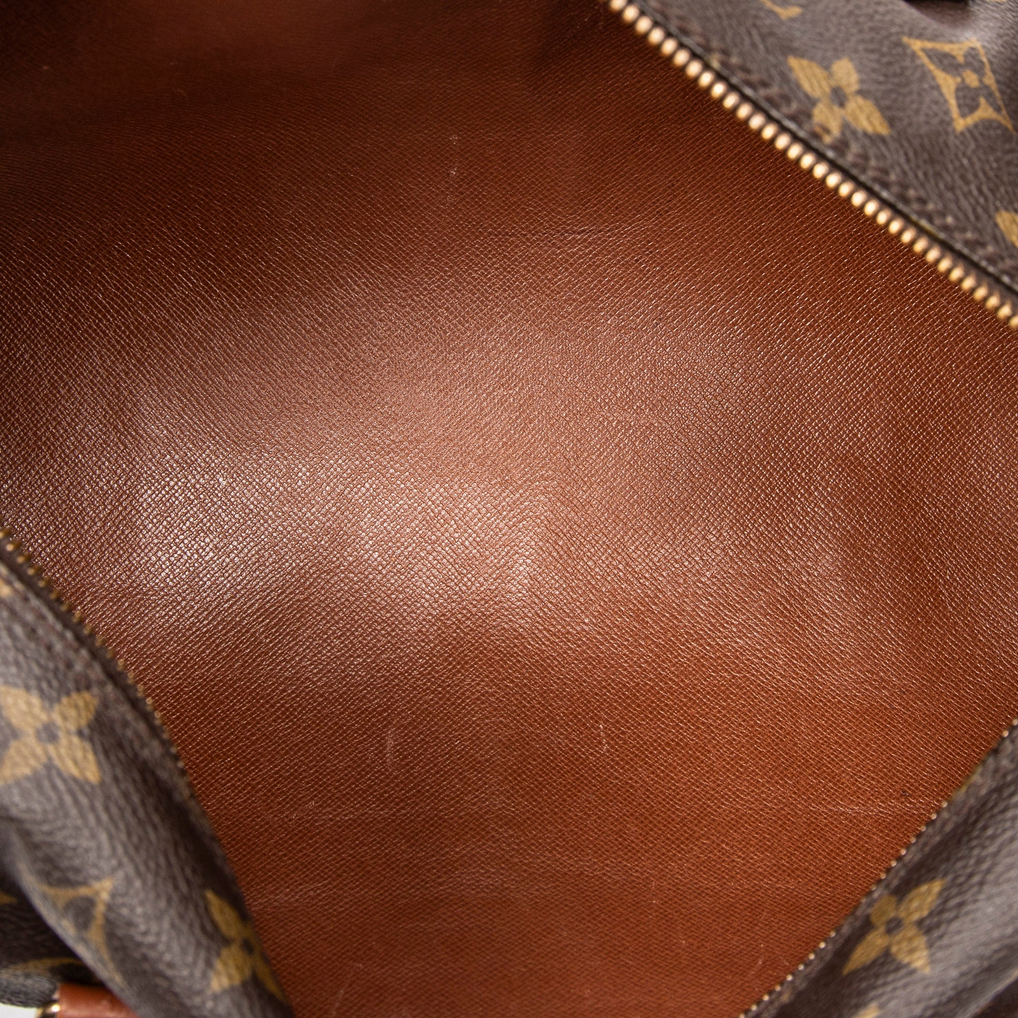 Handbag Papillon 30 Brown Monogram Canvas