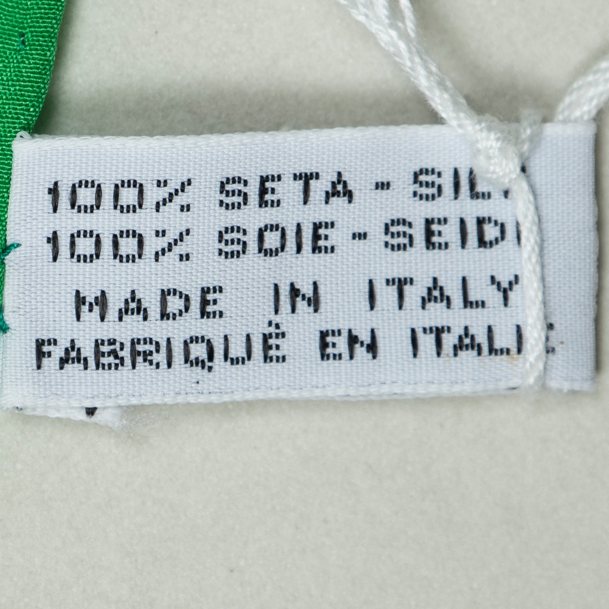 Scarf Scarf Green 100% Silk