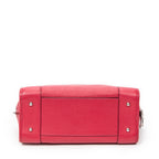Handbag Amazona 28 Raspberry Pink Grained Calfskin Leather