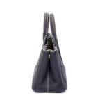 Prada - Petit cabas Canapa - Marine