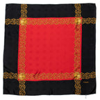 Pañuelo Pañuelo Negro 100% Seda Jacquard