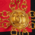 Pañuelo Pañuelo Negro 100% Seda Jacquard