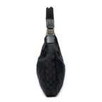 Shoulder Bag Medium Pop Hobo Black Monogrammed Canvas