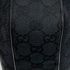 Shoulder Bag Medium Pop Hobo Black Monogrammed Canvas