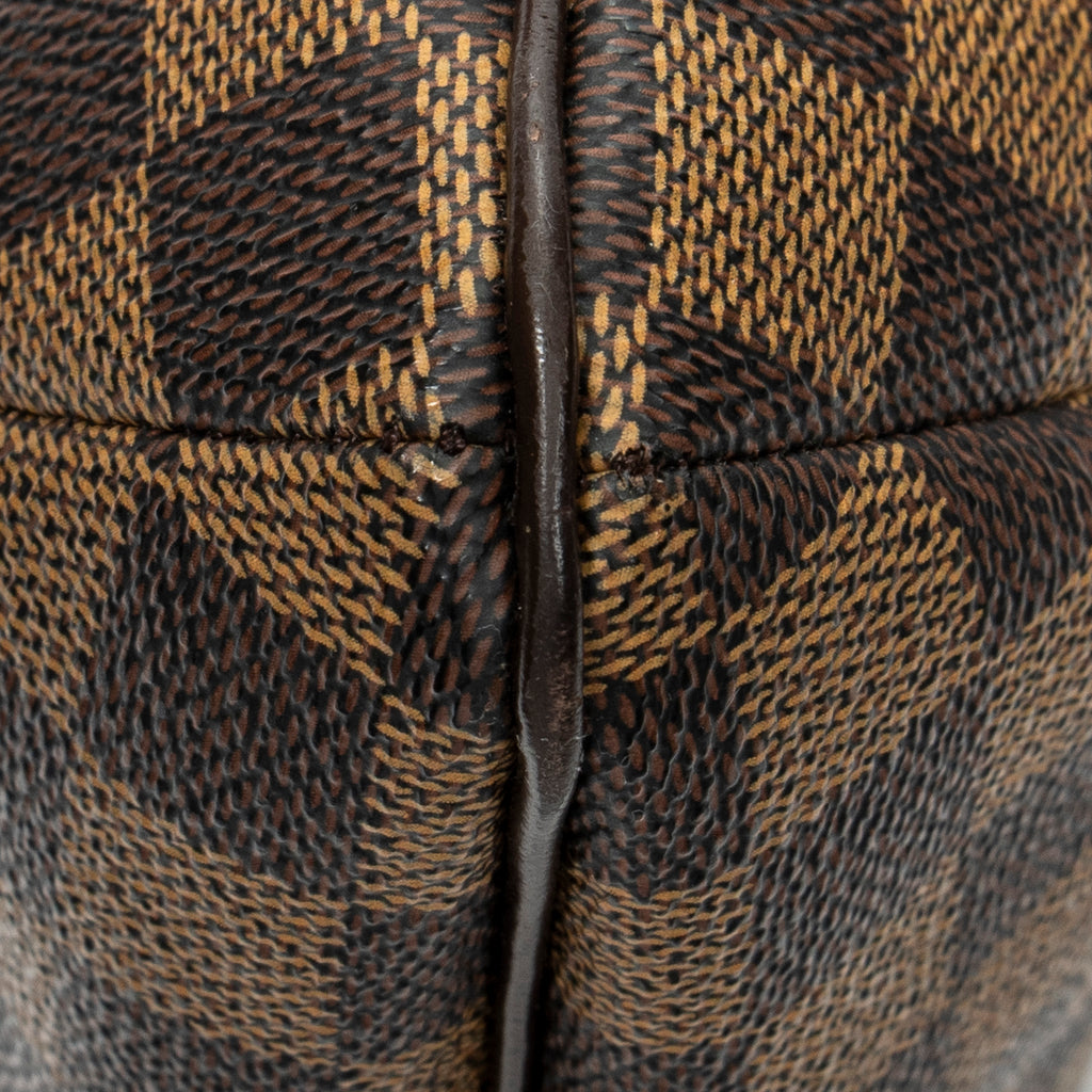 Bolso de Hombro Musette Marrón Damier Ebene