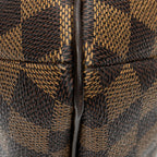 Bolso de Hombro Musette Marrón Damier Ebene