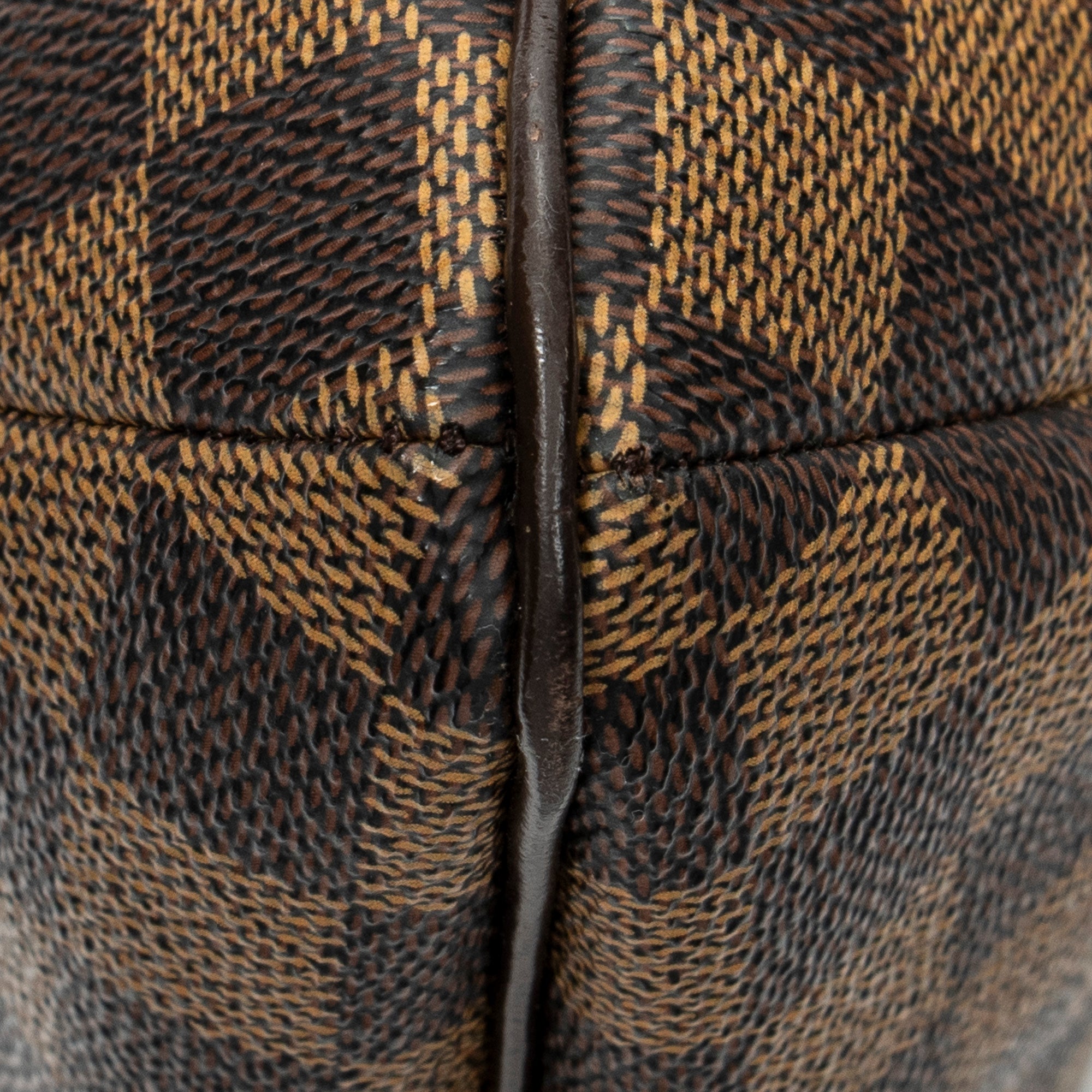 Bolso de Hombro Musette Marrón Damier Ebene