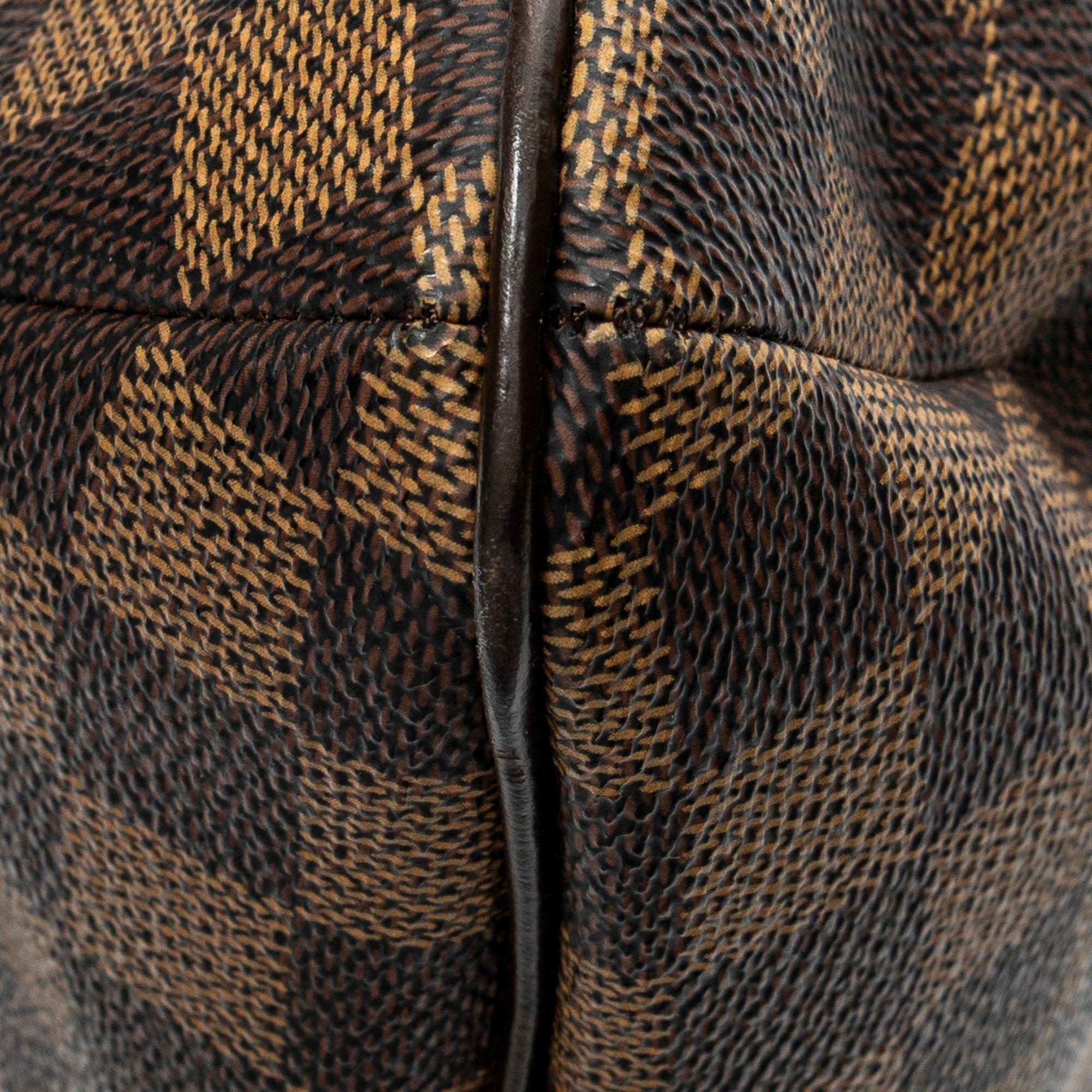 Bolso de Hombro Musette Marrón Damier Ebene