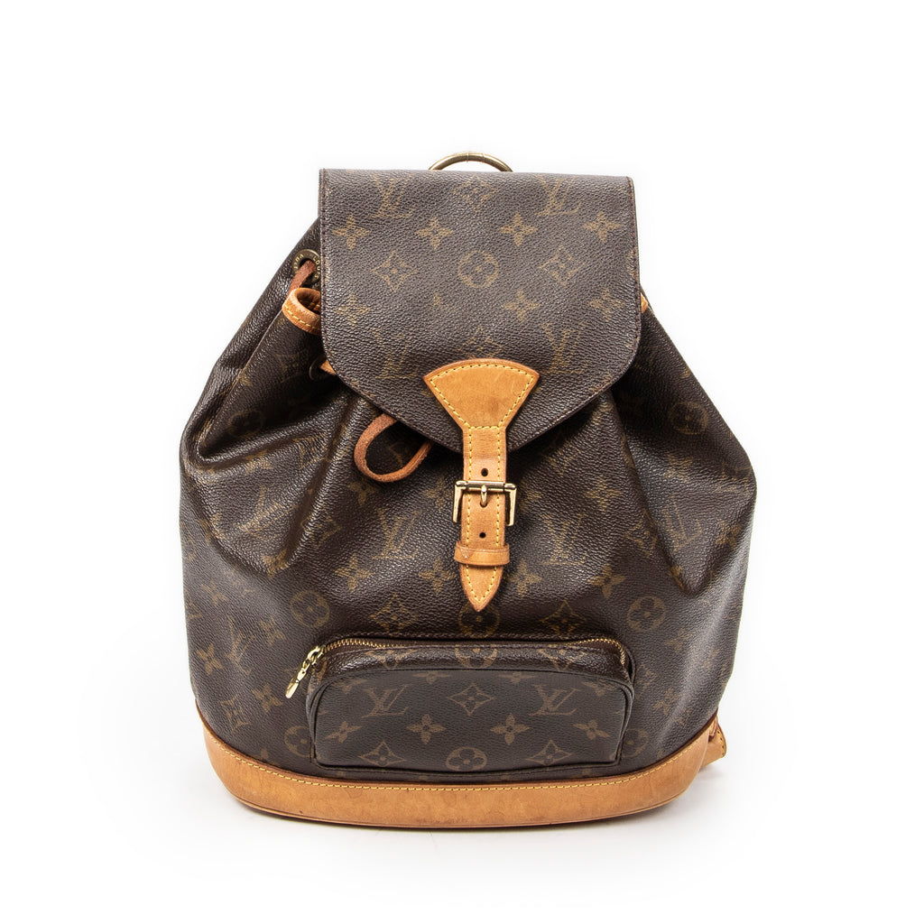 Backpack Montsouris MM Brown Monogram Canvas