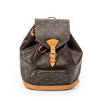 Backpack Montsouris MM Brown Monogram Canvas