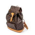 Backpack Montsouris MM Brown Monogram Canvas