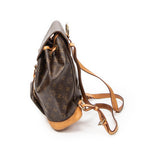 Backpack Montsouris MM Brown Monogram Canvas