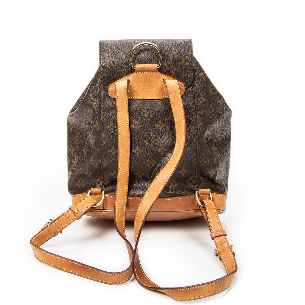 Backpack Montsouris MM Brown Monogram Canvas