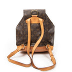 Backpack Montsouris MM Brown Monogram Canvas