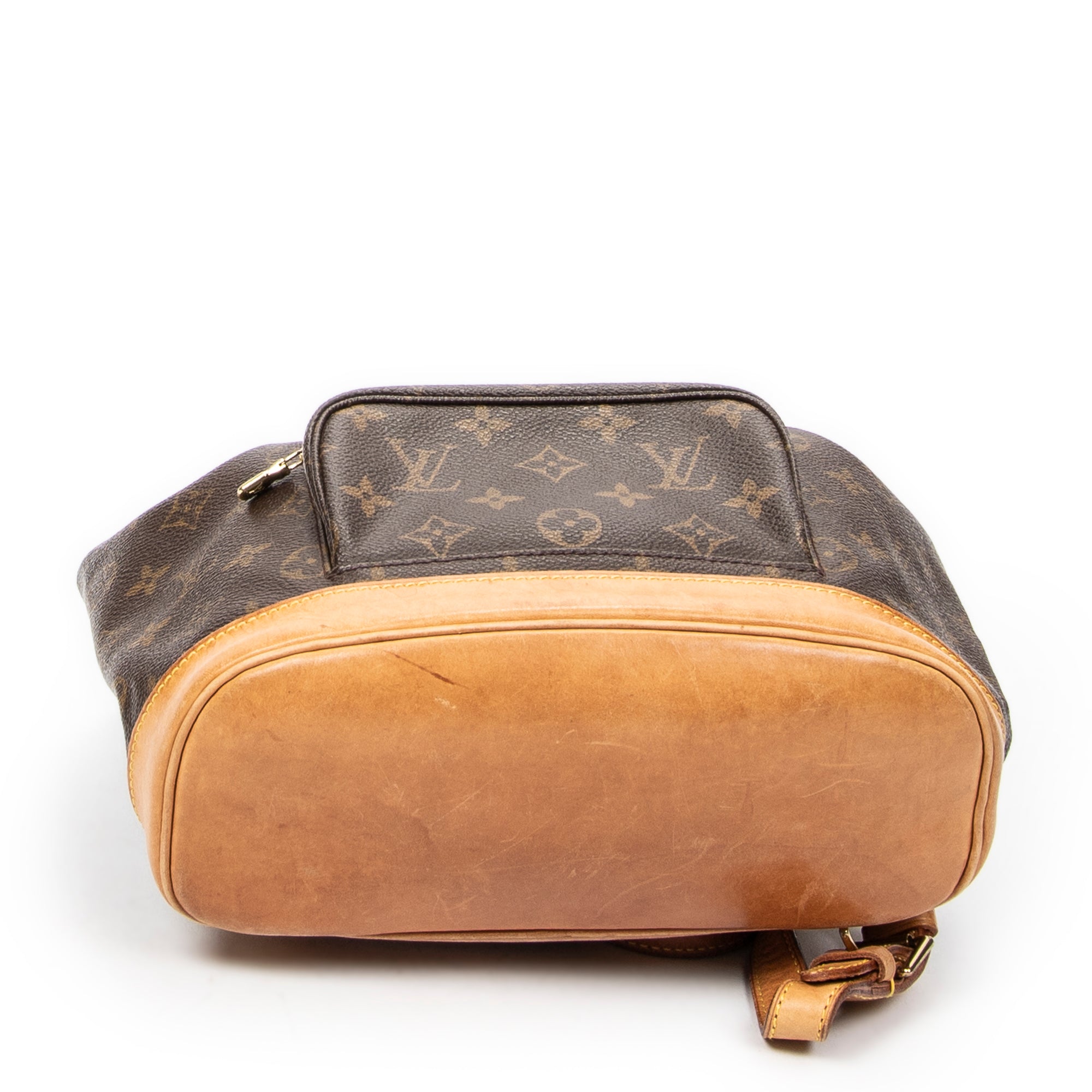 Backpack Montsouris MM Brown Monogram Canvas
