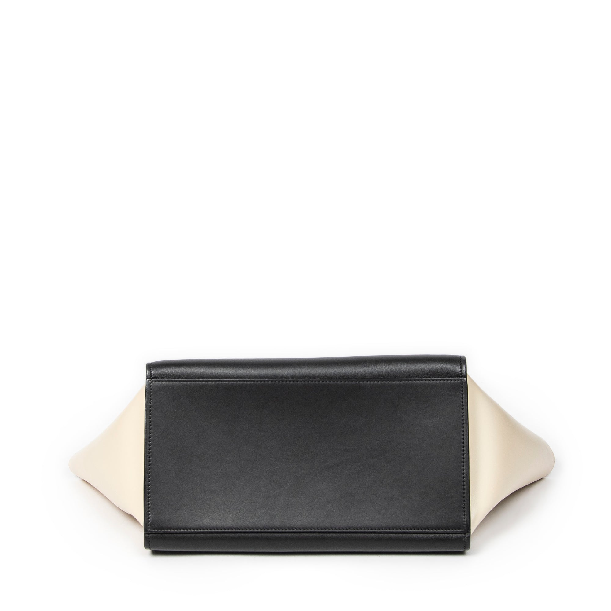 Shoulder Bag Micro Luggage Brown Calfskin Leather