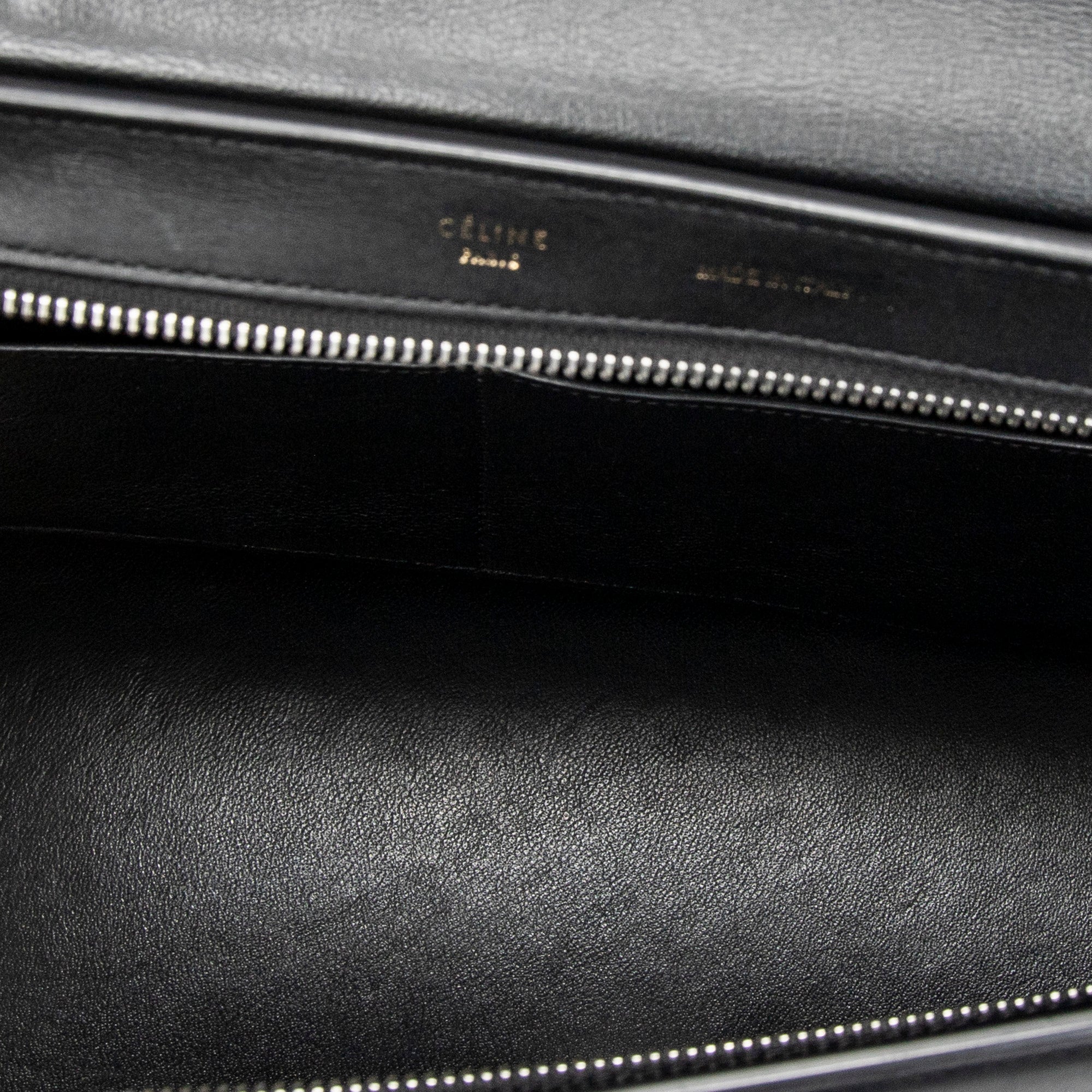 Shoulder Bag Micro Luggage Brown Calfskin Leather
