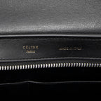Shoulder Bag Micro Luggage Brown Calfskin Leather