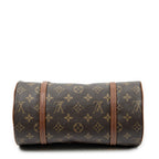Handbag Papillon 26 Brown Monogram Canvas