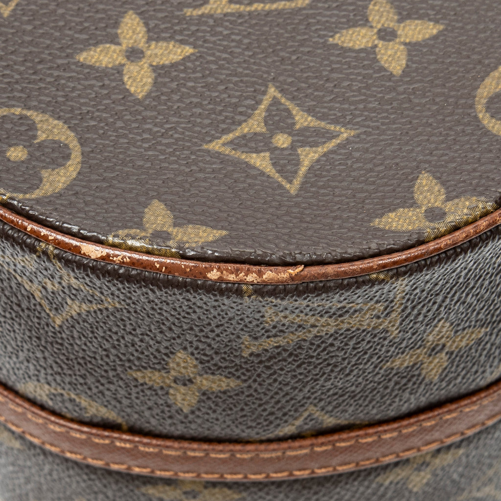 Handbag Papillon 26 Brown Monogram Canvas