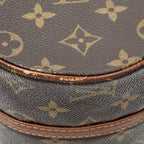 Handbag Papillon 26 Brown Monogram Canvas