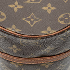 Handbag Papillon 26 Brown Monogram Canvas