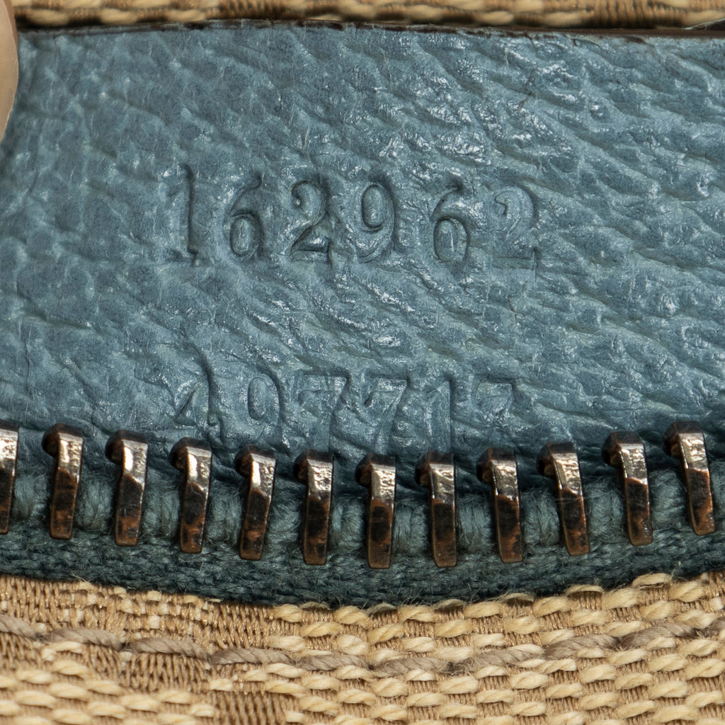Waist Bag Mini Web Waist Pouch Beige Monogrammed Canvas