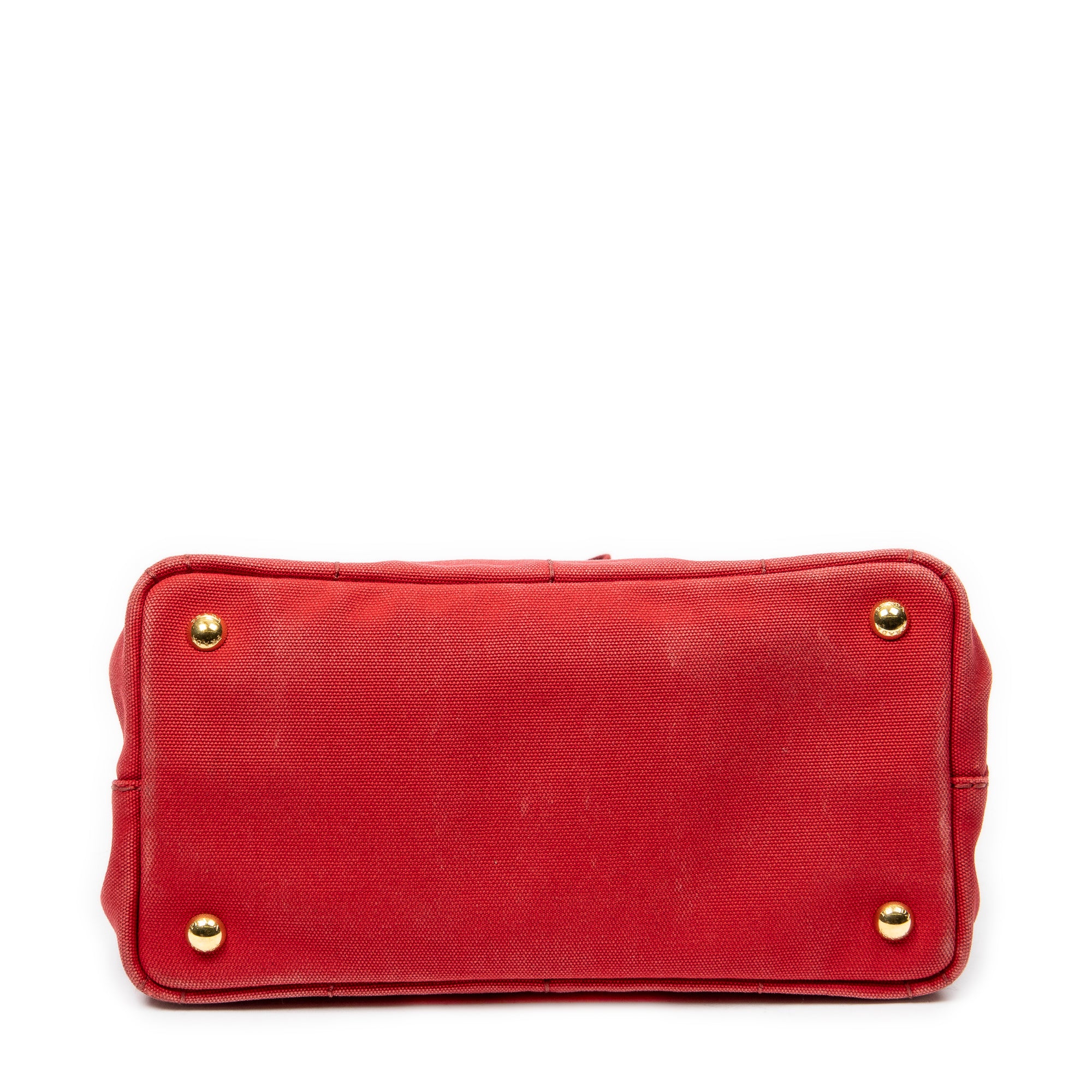 Bolso de hombro pequeño Canapa Tote de lona Canapa roja