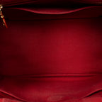 Bolso de hombro pequeño Canapa Tote de lona Canapa roja