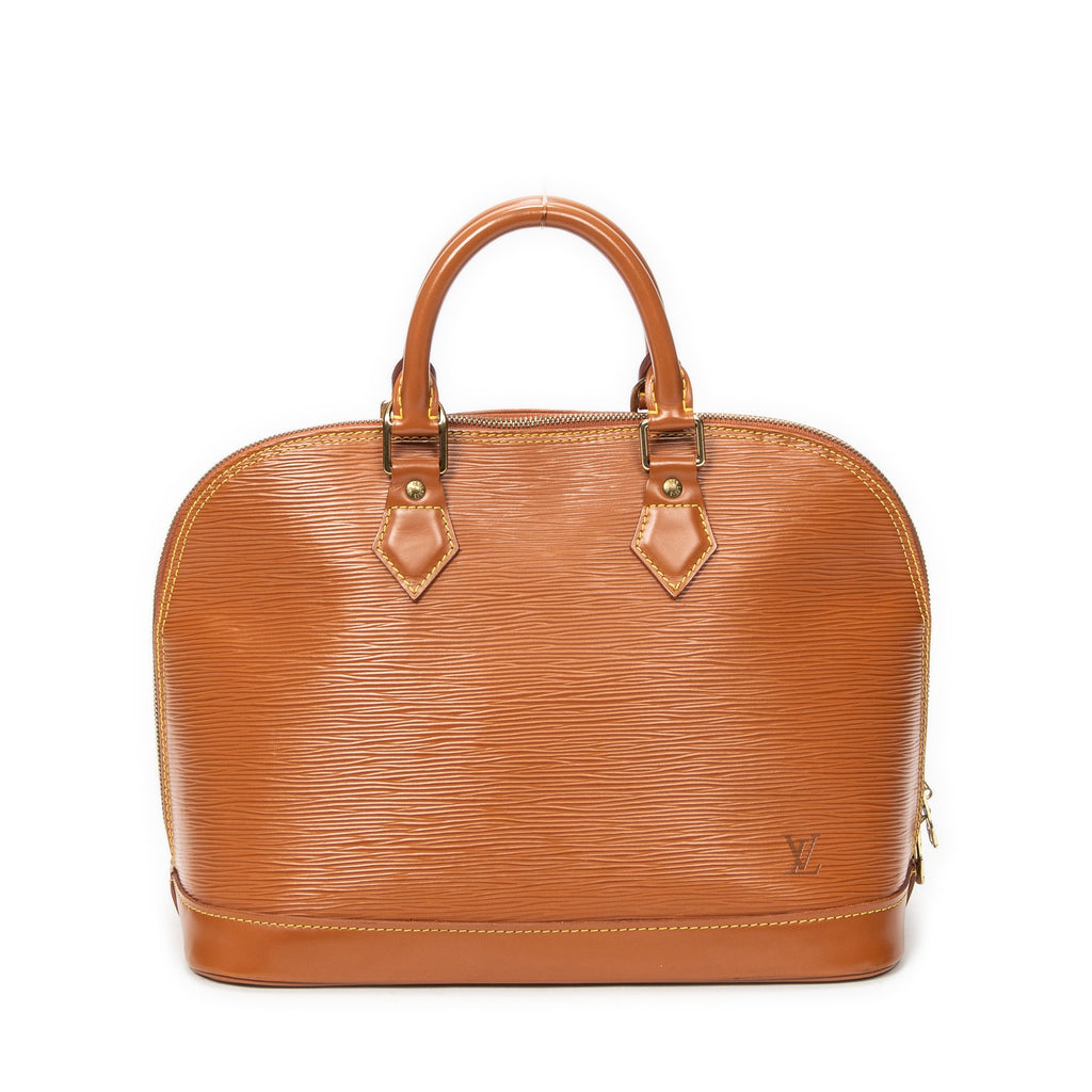 Handbag Alma PM Gold Epi