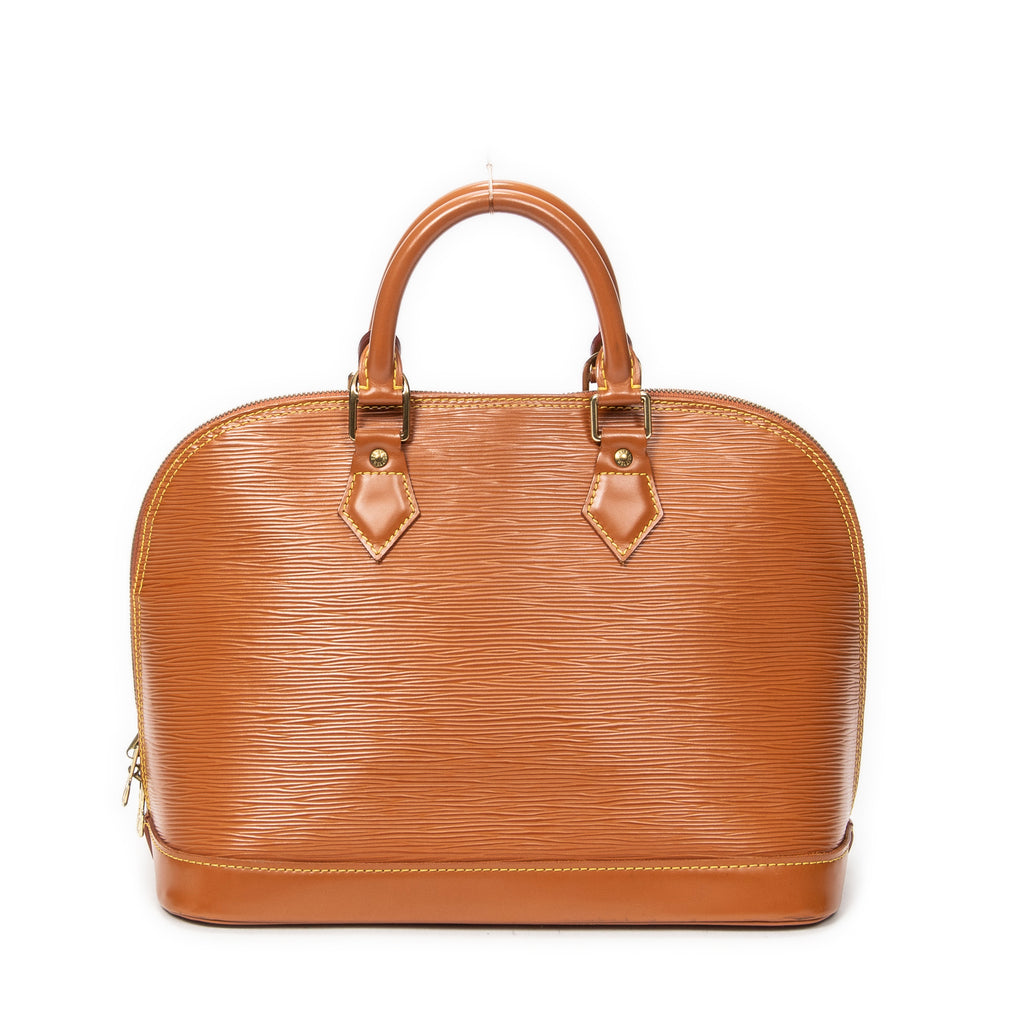 Handbag Alma PM Gold Epi