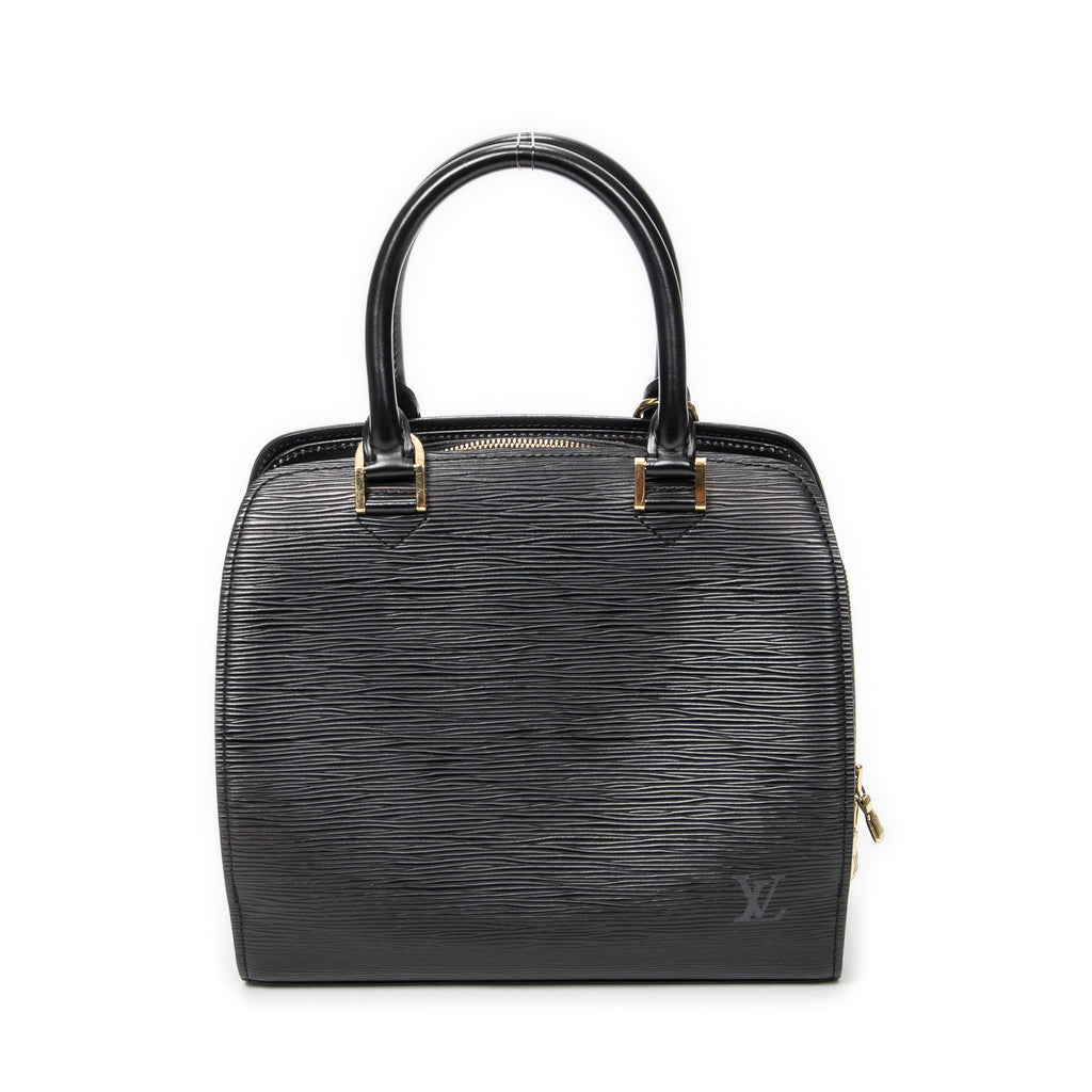 Handbag Pont-Neuf Black Epi