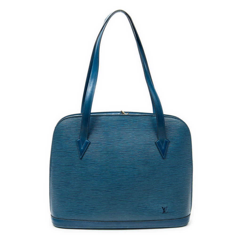 Shoulder Bag Lussac Blue Epi