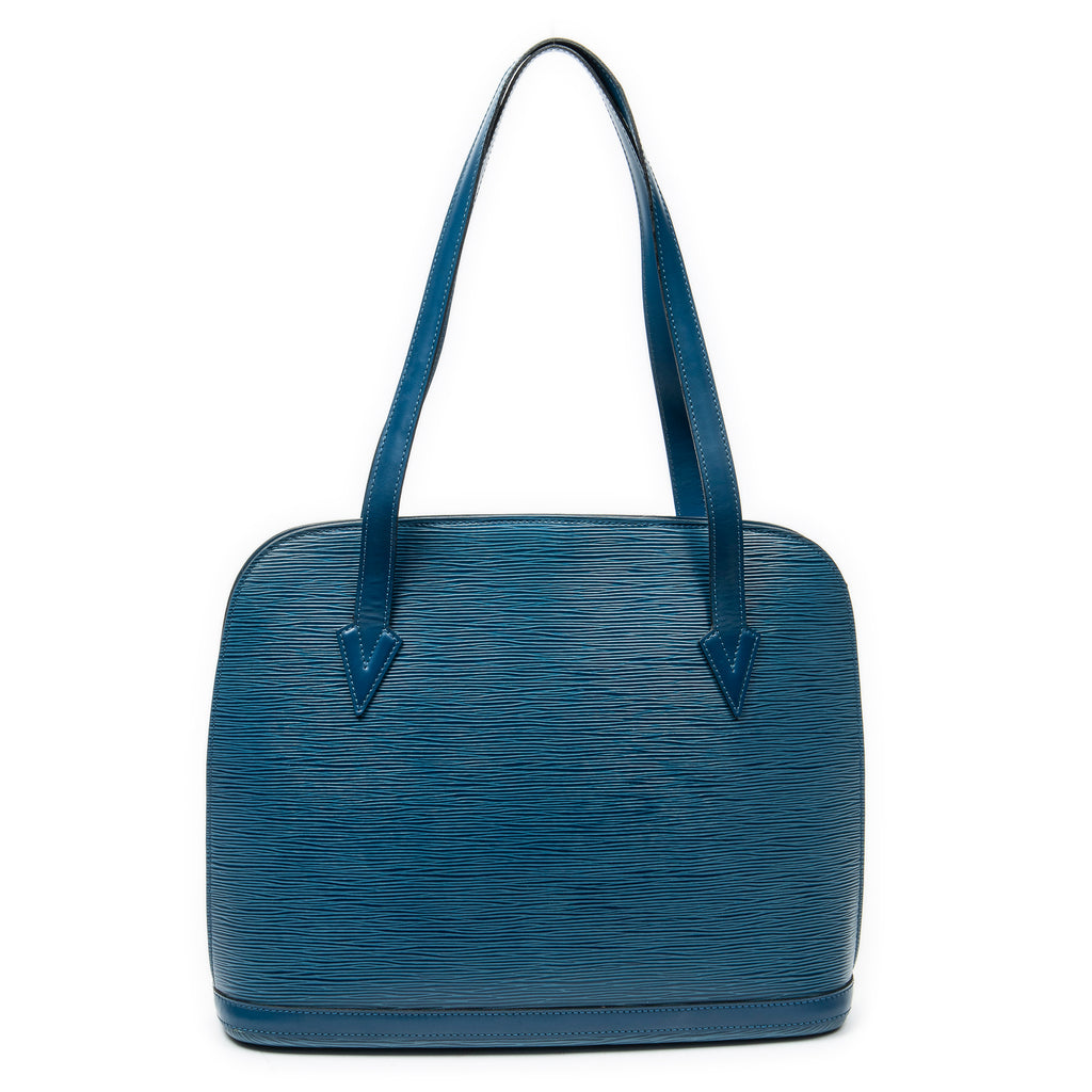 Shoulder Bag Lussac Blue Epi