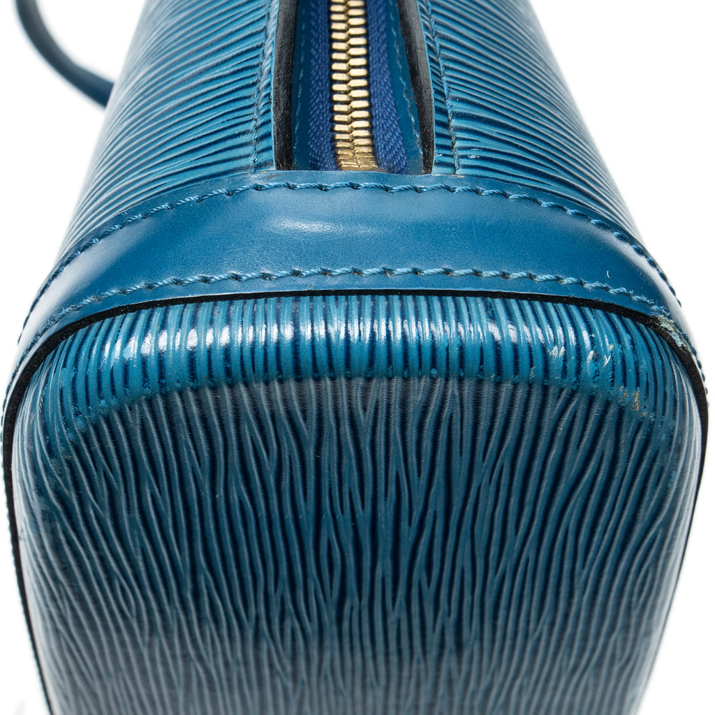 Shoulder Bag Lussac Blue Epi