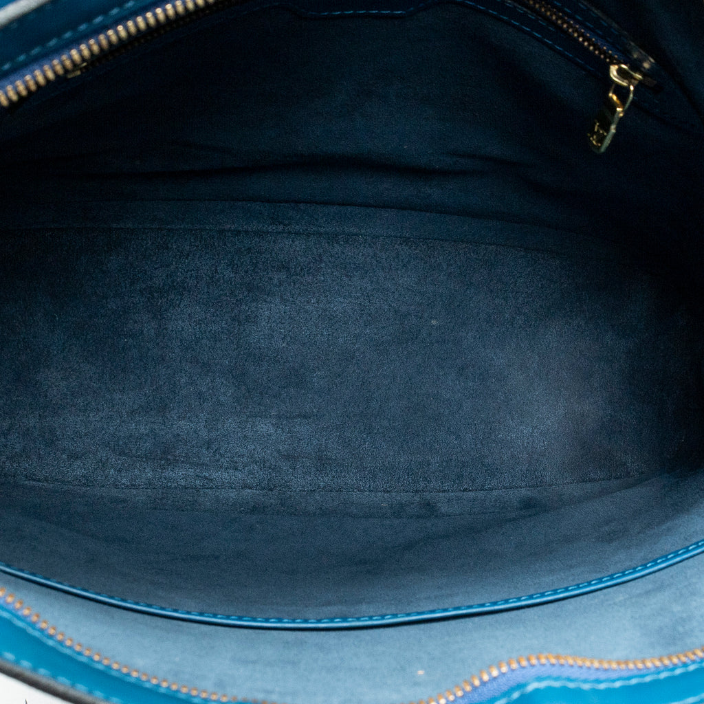 Shoulder Bag Lussac Blue Epi