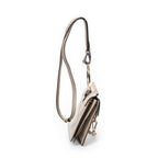 Shoulder Bag Small Faye Bracelet Bag Taupe Calfskin Leather