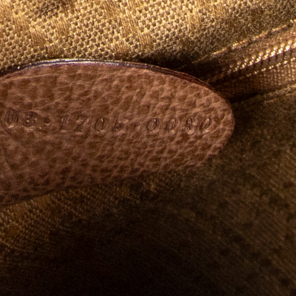 Backpack Mini Bamboo Backpack Brown Suede Leather