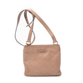 Shoulder Bag Small Flat Messenger Light Brown Guccissima Leather
