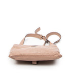 Shoulder Bag Small Flat Messenger Light Brown Guccissima Leather