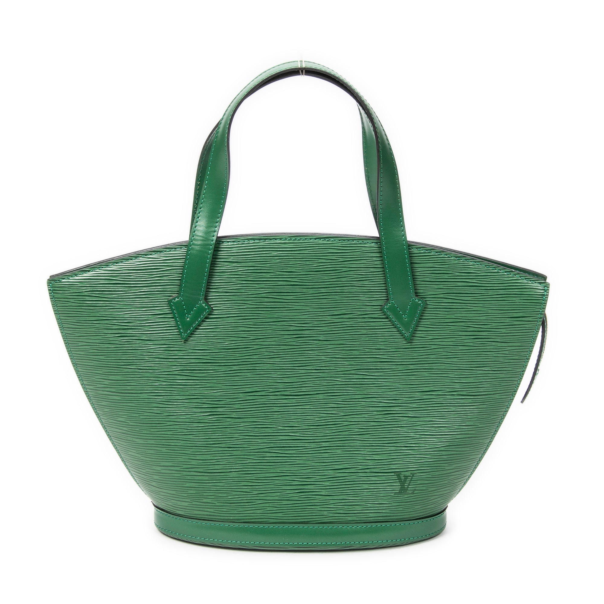 Handbag St-Jacques PM Green Epi