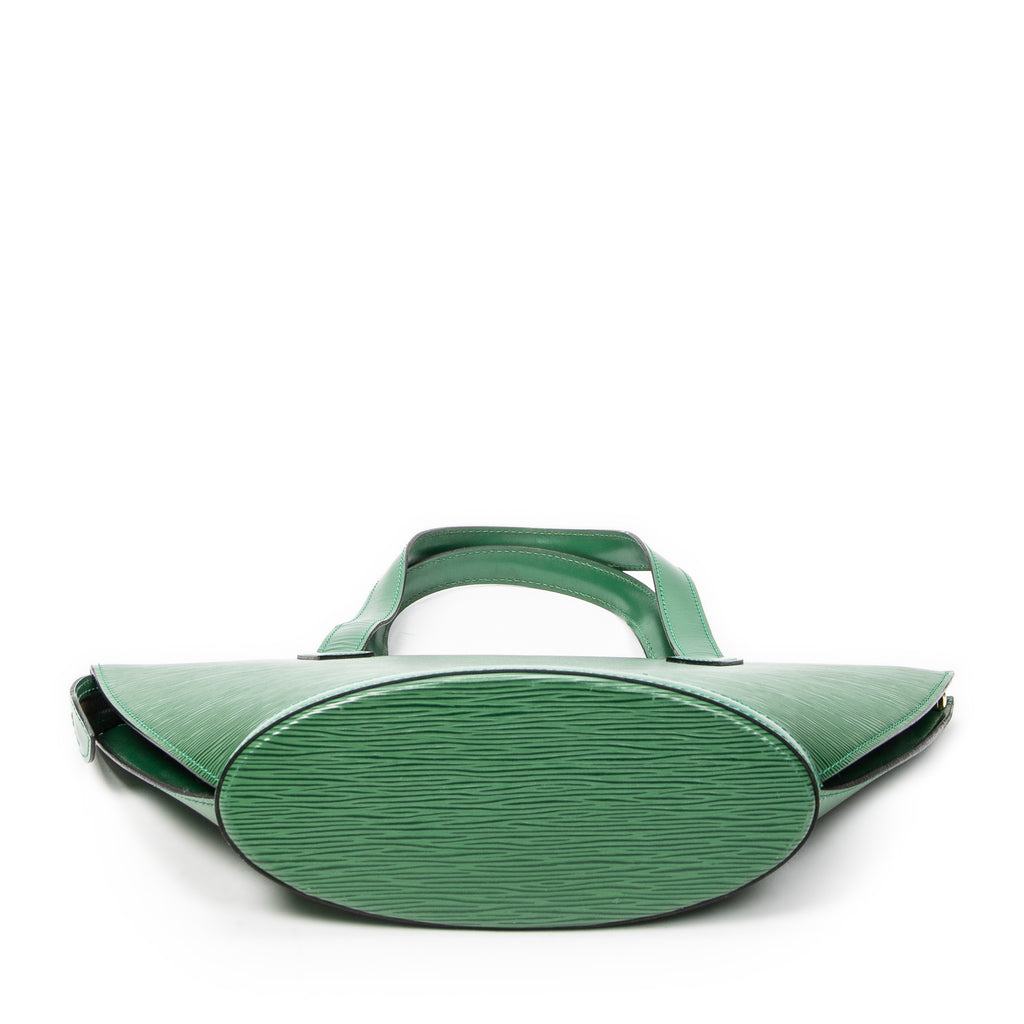 Handbag St-Jacques PM Green Epi