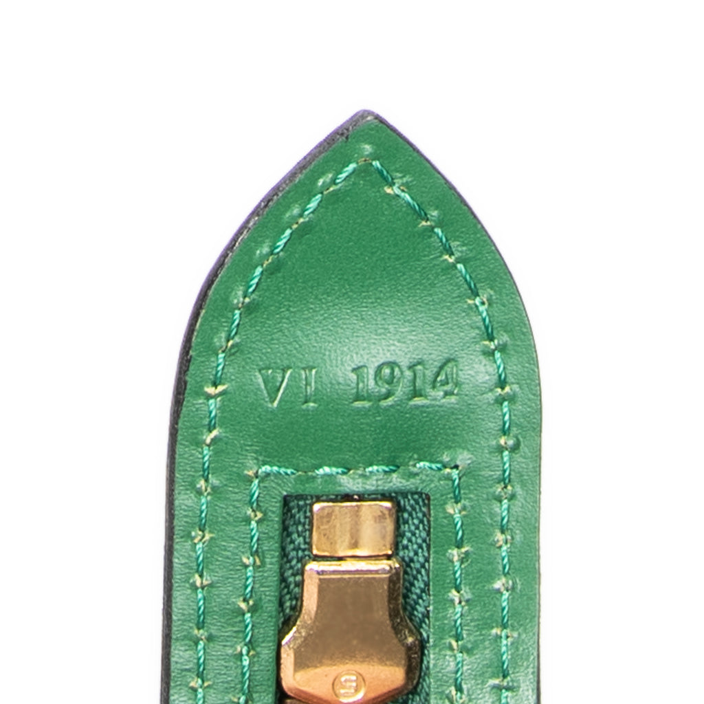 Handbag St-Jacques PM Green Epi