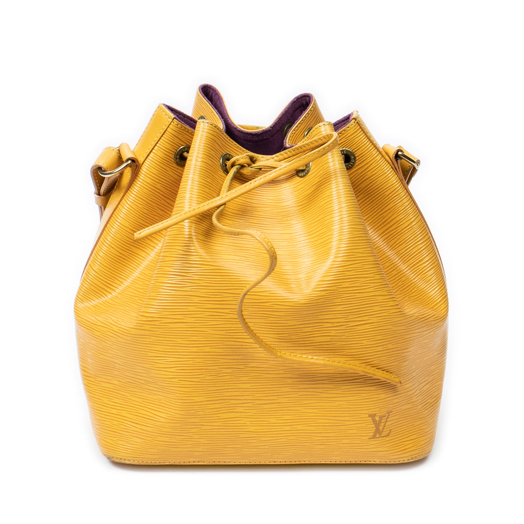 Shoulder Bag Noe PM Yellow Epi